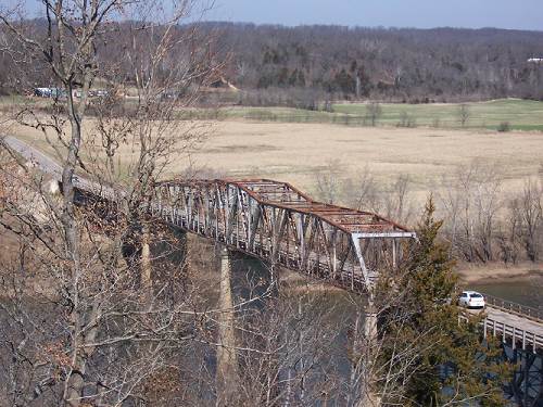 23 Looking from Bluff to Bridge