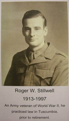16 Roger Stillwell - WWII Veteran and Attorney in Tuscumbia