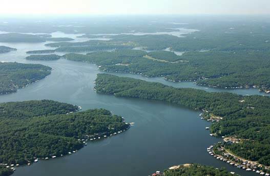 60 Lake of the Ozarks Aerial View