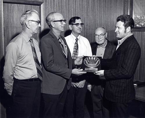 36 Bank of Tuscumbia: Glen Warren, Ralph Riemensnider, Frank Martin and Dewey Kallenbach