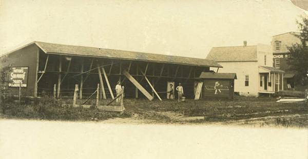 11 Anchor Milling Co. Lumber Shed, Hardware and Office by The River