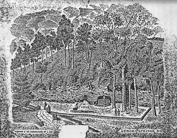 12 Engraving of Aurora Springs