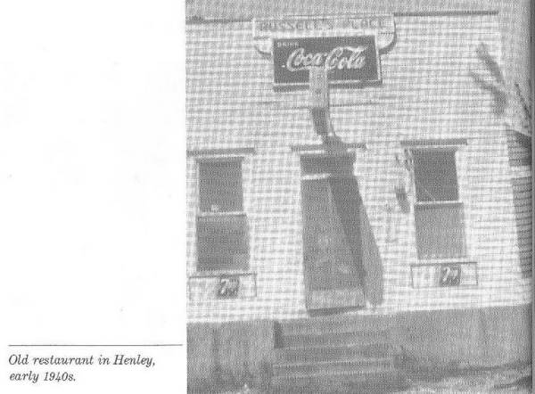 Old Restaurant in Henley - Early 1940's