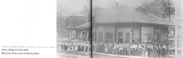 Excursion Train at Henley Depot