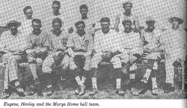 Eugene, Henley and Marys Home Ball Team