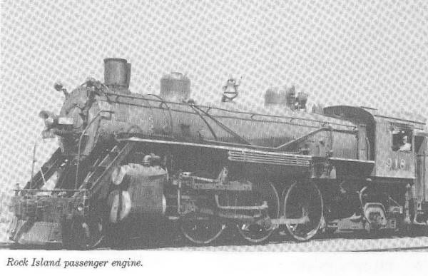 Rock Island Passenger Engine