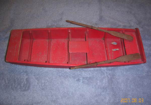 20 Miniature copy of John Boats made by Elmer Flaugher