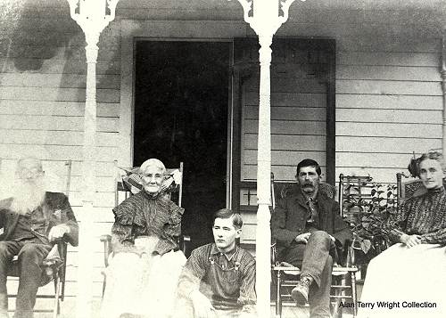 08 Richard Boyce, Mary Griffen Boyce, Homer Lee Wright, Green Lee Wright and Mary Emma Boyce Wright