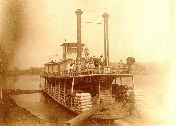 03 Steamer J.R. Wells at Anchor