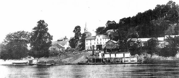 03 Steamer Frederick at Tuscumbia Landing