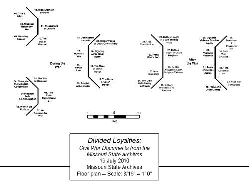 01 Civil War Display Floor Plan