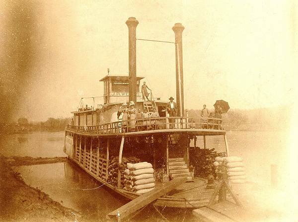 20 Steamer J.R. Wells at Anchor