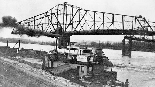 29 J.R. Wells at Jefferson City Ferry Landing - W. Johnson