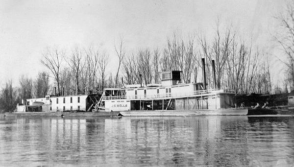 30 J.R. Wells on Missoui River - W. Johnson