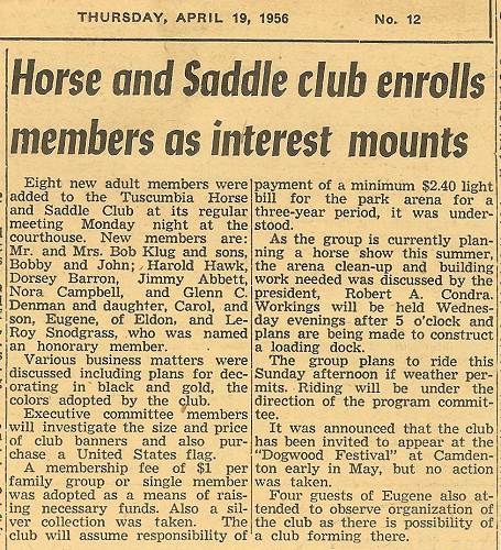 11 Interest Mounts - 1956