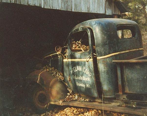 11 Old Truck at Camp