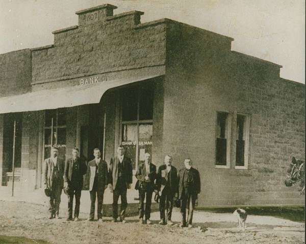 12 Ulman Bank before the Post Office Arrived