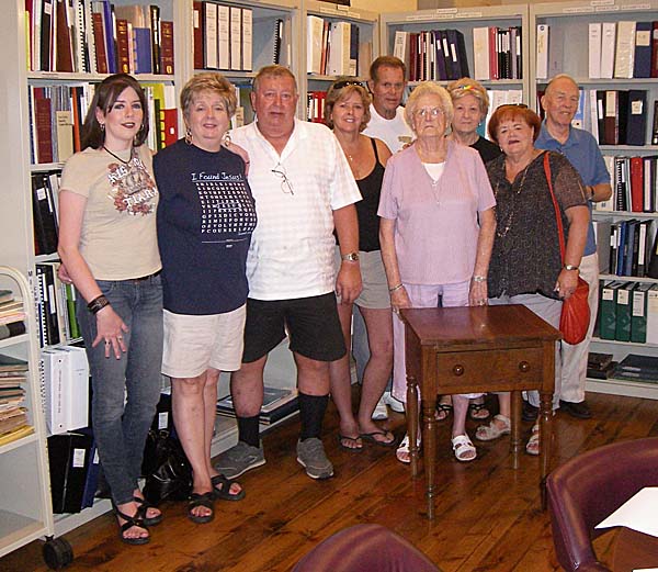 03 Albertson Family with Side Table made by David Albertson 1821-1860