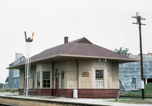 Eugene Train Station - 1957 - Howard Killiam