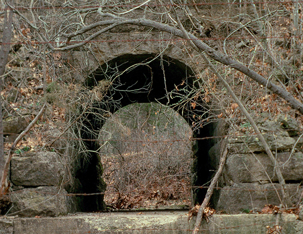 07b1 CR&IP Cut Stone Culvert in 1992