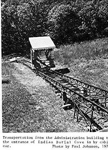 07 Tram leading to Cave half way down Hill