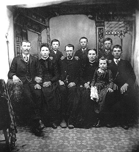 06 James Pemberton Family: John, Mahalia, Wilburt, James L., Elber, Frances, Naomi, Wade and Preston