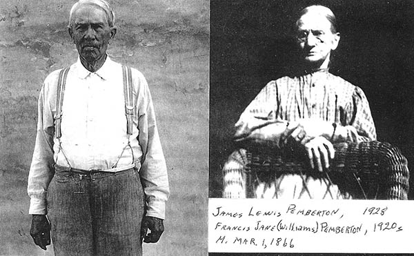 07 James Lewis Pemberton and Francis Jane (Williams) Pemberton