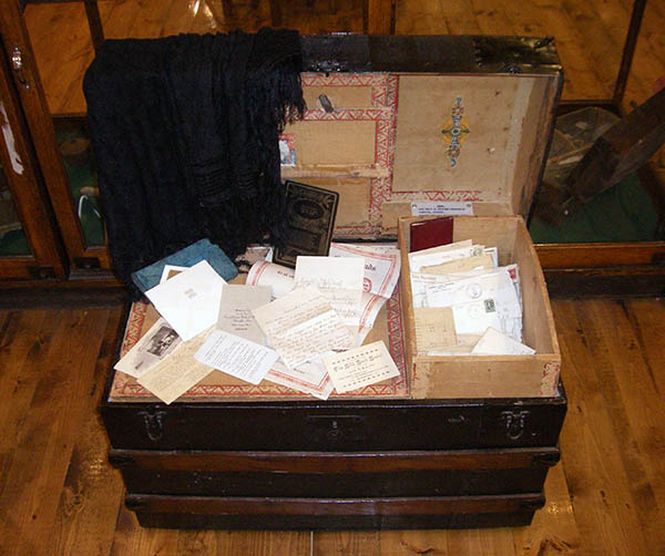 23 Walter Stillwell Trunk on Display