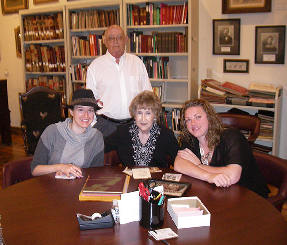 16 Jenae Wahlbrink Mine, Sandra Bear Shelton, Justine Wahlbrink and David Shelton (behind)