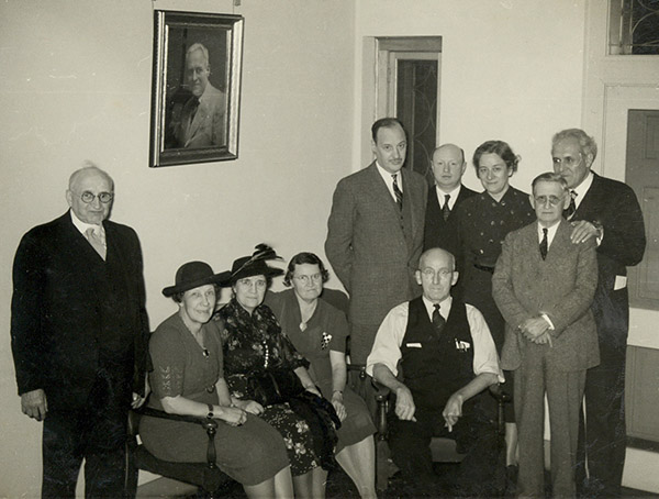 11 Dr. Margaret Jones - 2nd to left of seated man