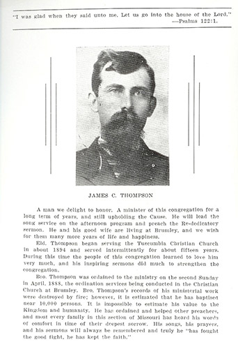 17 Reverend James C. Thompson