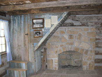  Lupardus Log Cabin Inside 