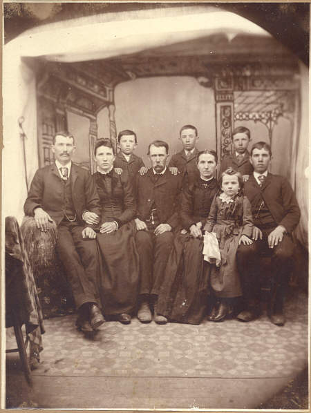  James Lewis Pemberton family 1890 