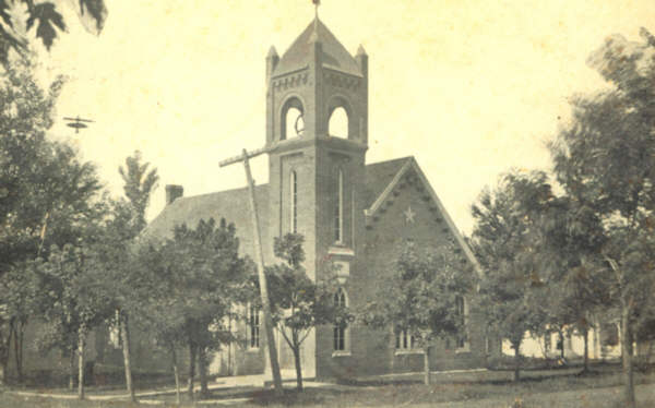  First Christian Church Eldon, Circa 1908 