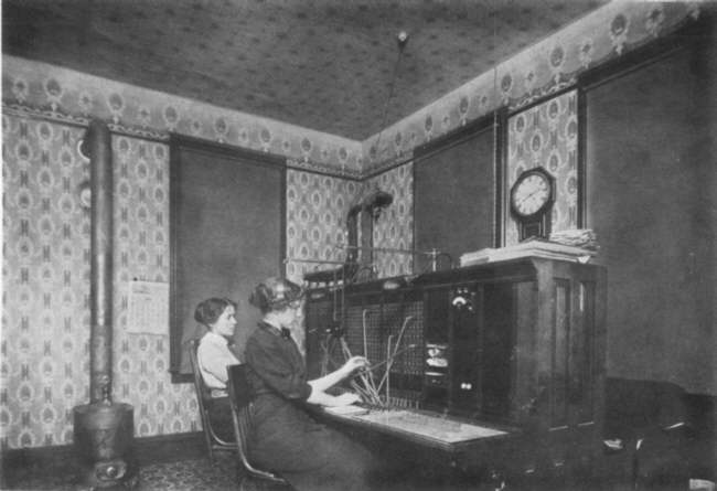  Eldon Telephone Exchange, circa 1913 
