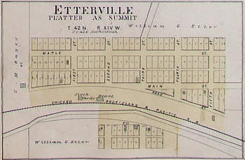  1904 Atlas Map of Etterville 