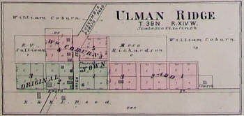  1904 Atlas Map of Ulman 