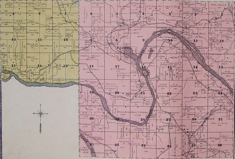  Bagnell Region, Miller County 1904 