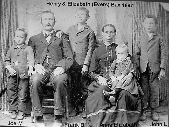 Henry and Elizabeth Evers Bax