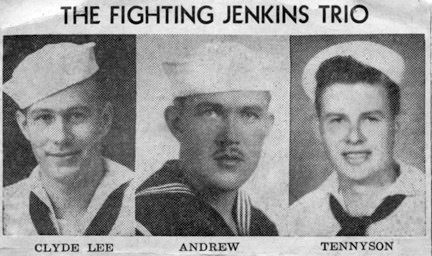 Jenkins Brothers : Clyde, Andrew and Tennyson